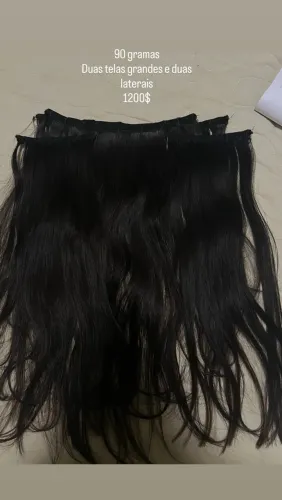 Venda se mega hair 90gramss 4 telas
