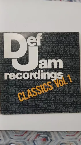 Lp def jam recordings classics vol.1 usado 