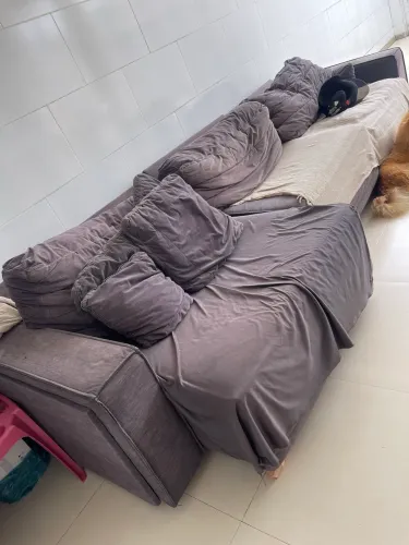 Sofá retrátil 3 lugares