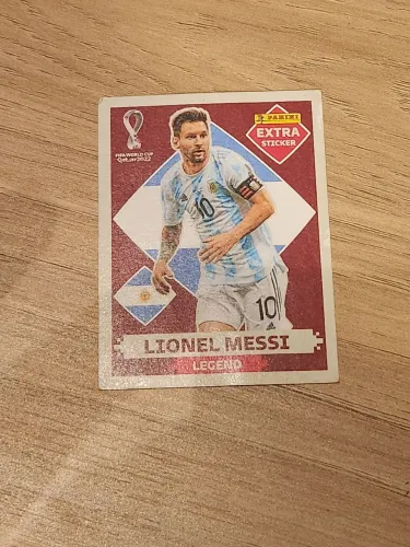 Figurinha Messi Bordo 2022