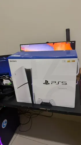 Ps5 Barato, Promoção - Console Sony Playstation 5 Edição Slim Disk 1tb Branco (LACRADO)