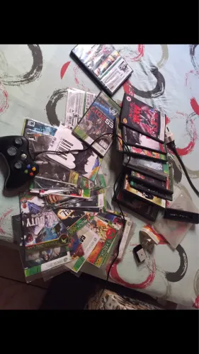 Carcaça de vídeo game e jogos