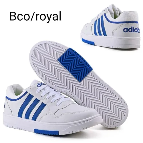 Adidas Breaknet White & Royal Blue | Design Minimalista, Conforto Diário e Estilo Court