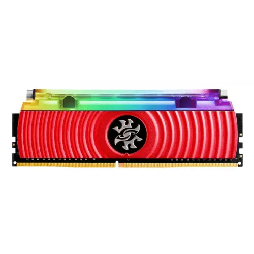 Memória RAM XPG Spectrix D80 RGB 16GB, 3200Mhz, DDR4, CL16, Vermelho - AX4U3200316G16-SR80