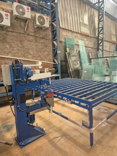 Furadeira de Vidro + Mesa Pneumática