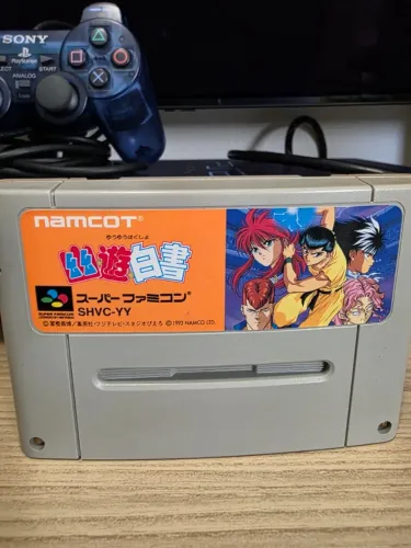 Yu yu Hakusho e fatal Fury 2 super nintendo original japones