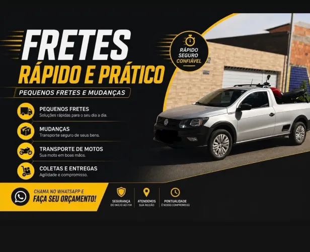 Frete, reboque para motos 