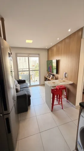 APTO 2 Dorms c/ Varanda/ Socorro | Planejados + Eletros Inclusos | Andar Alto
