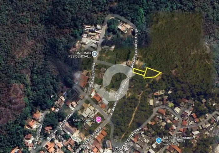 2 Terrenos à venda, 1068 m² por R$ 250.000 - Cafubá - Niterói/RJ