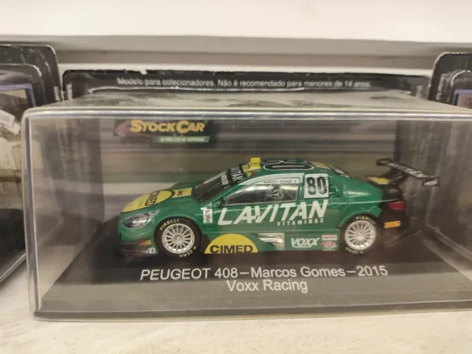 Miniatura Peugeot 408 Marcos 2015  voxx Racing Stock Car 1/43