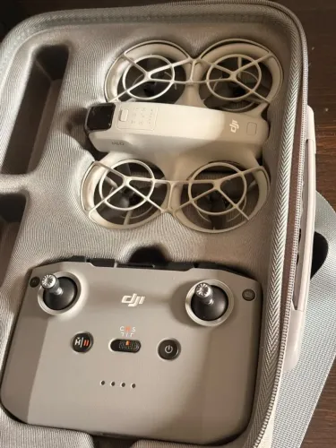 DRONE DJI NEO + CONTROLE RC-N3 + CASE DE TRANSPORTE