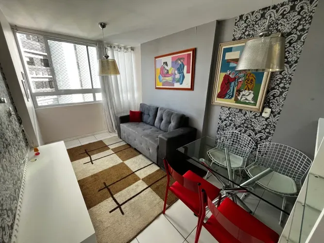 Apartamento mobiliado