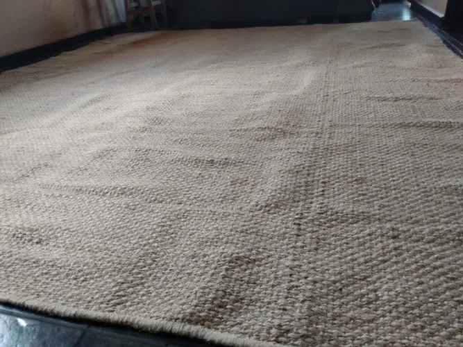 tapete  algodão sisal e juta  2,50 x 3,00