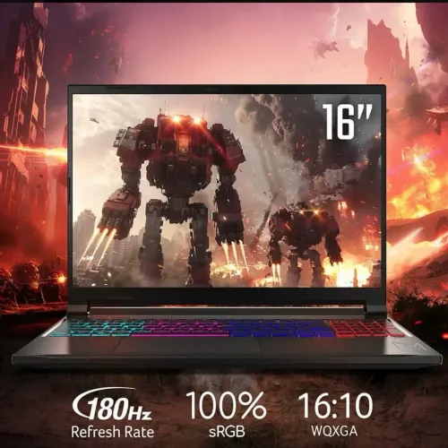 ACER NITRO V16, RTX 5050, RYZEN, 180hz