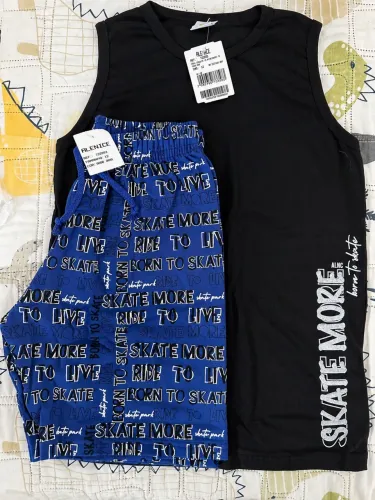 Conjunto Infantil Masculino Tam. 12 - Novo com etiqueta | Estilo Skate