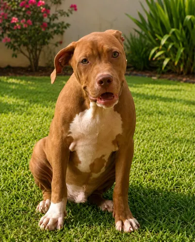Filhote de pitbull