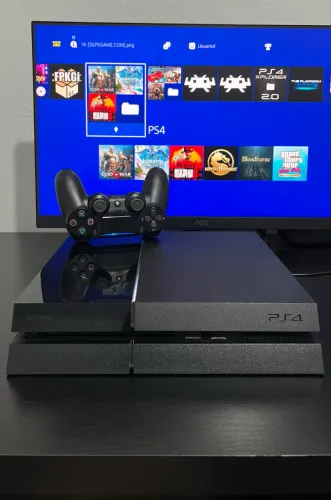 Ps4 Lotado De Jogos Para Jogar - SemiNovo