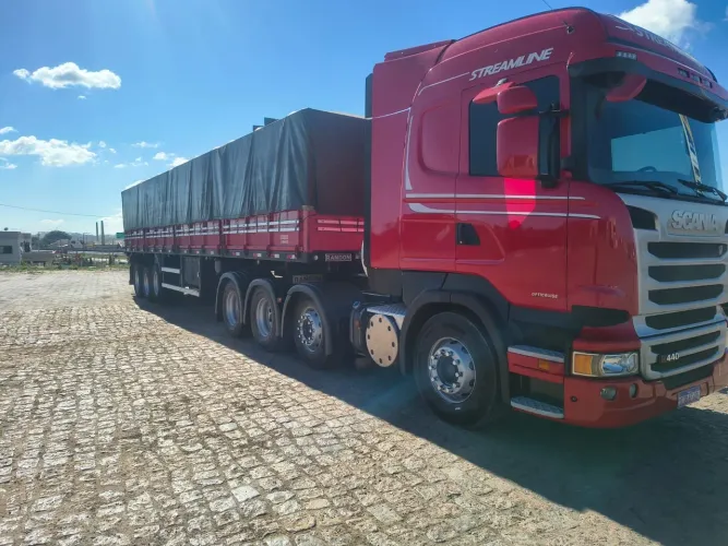 Vendo Scania streamline bem conservado caminhão completaço com retarder