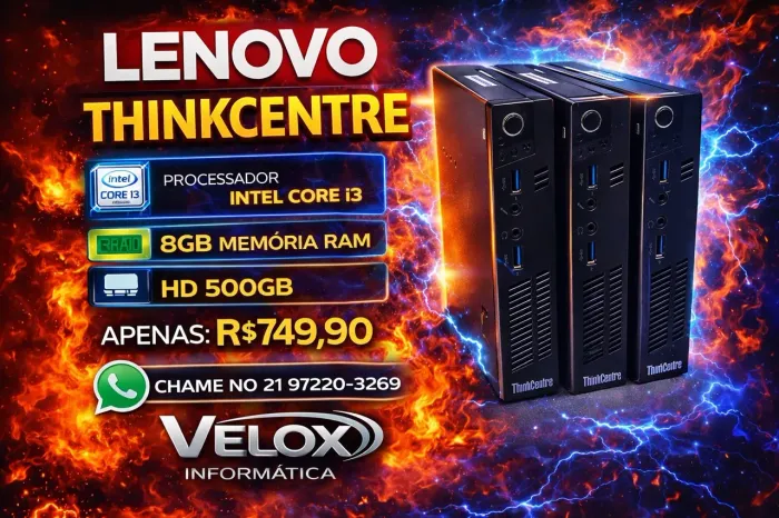 Mini pc Lenovo ThinkCentre Intel core i3