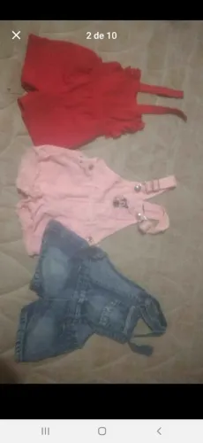 Vendo lote de menina serve até 1 ano