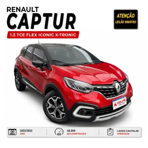 Renault Captur Iconic 1.3 TB 16V Flex 5P AUT 2023
