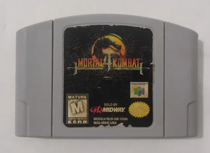 Mortal Kombat 4 original N64