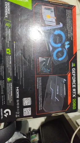 Placa de vídeo rtx geforce 2060 da gigabyte