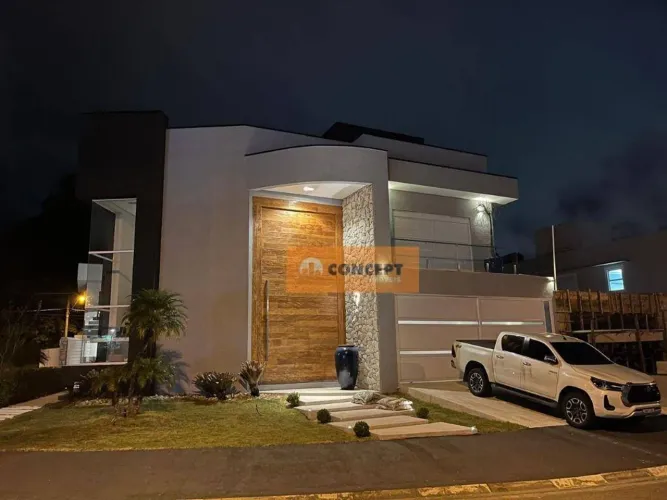 Sobrado com 3 dormitórios para alugar, 400 m² por R$ 21.795,00/mês - Residencial Bella Cit