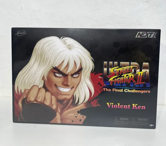 Violent Ken - Street Fighter 2 Ultra Jada Toys 