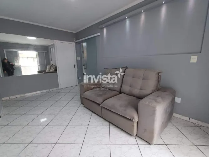 APARTAMENTO PARA LOCAÇÃO NA POMPÉIA EM FRENTE À PRAIA!