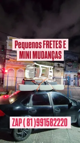 Pequenos FRETES e Mini Mudanças a partir de 30$