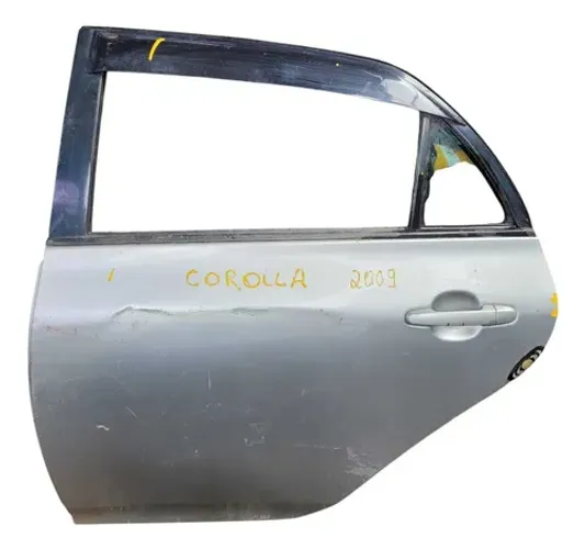 Porta Traseira Esquerda Toyota Corolla 2009 Traseira Esquerda Cinza