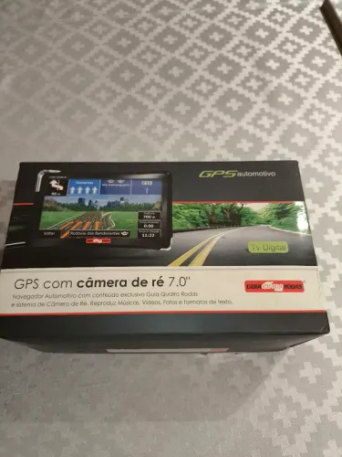 GPS Automotivo Aquarius 7" com Câmera de Ré