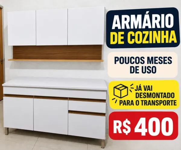 Armário de cozinha novo