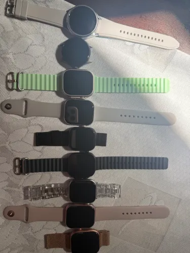 Queima de estoque relógio Smartwatch Bluetooth corrida aurafit microwear