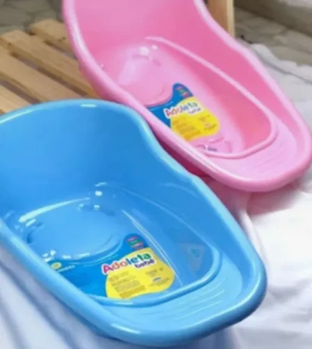 Kit de banho balde bacia e banheira 