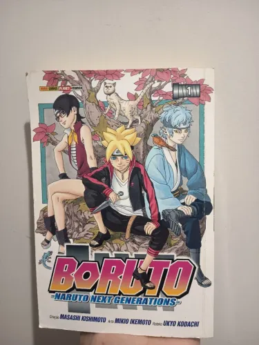 Mangá Boruto Naruto Next Gerations- Volume 1, 2 e 3