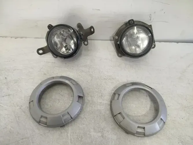 Par Farol Milha Mitsubishi L200 2006 A 2010 Original 26314 Preto