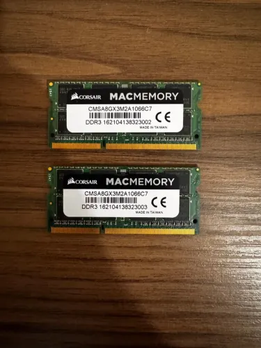 Memória RAM DDR3 Corsair para Notebooks