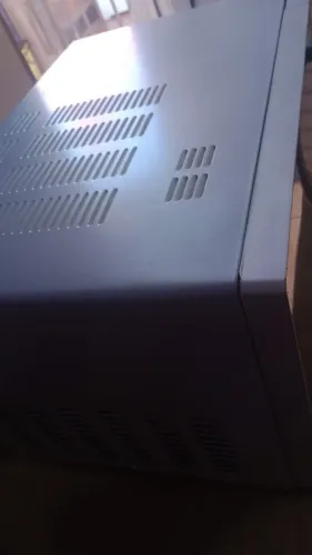 microondas espelhado 100% esquentando bem 