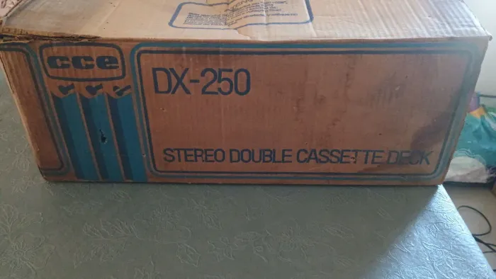 Tape deck cce dx-250 reparo.