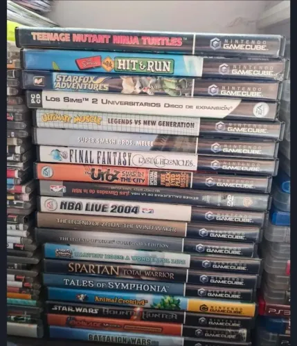 GameCube 17 jogos por 800 reais
