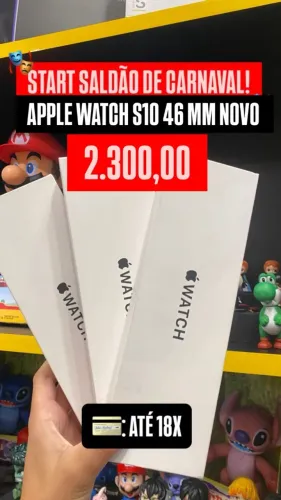 OFERTA apple watch series 10 46MM LACRADO - com garantia apple de 1 ano