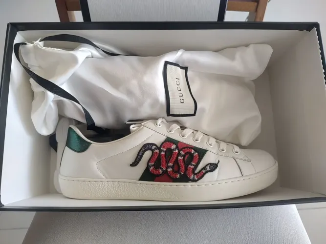 Tênis Sneakers Gucci Ace Kingsnake