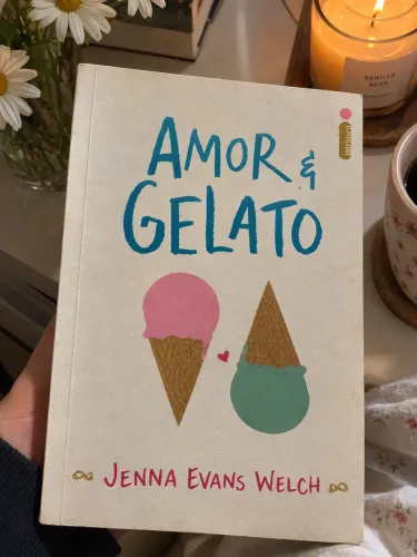 LIVRO Amor e Gelato - PROMOÇÃO