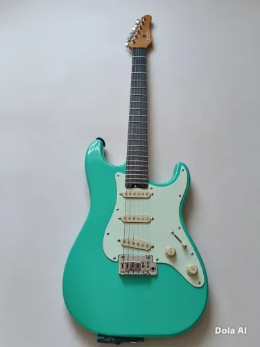 Guitarra Schecter Nick Johnston Atomic Green