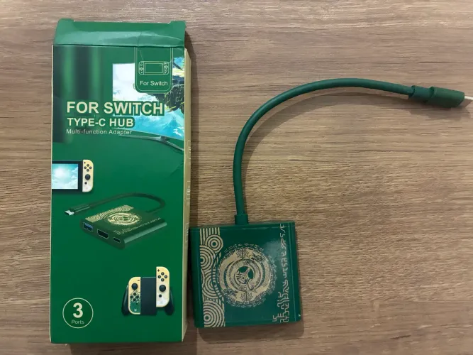 Mini Dock para Nintendo Switch Especial The Legend of Zelda Verde