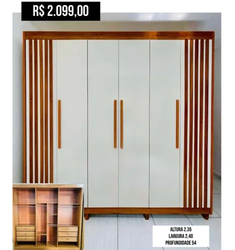 Guarda roupa direto da fábrica a pronta entrega ,promoção