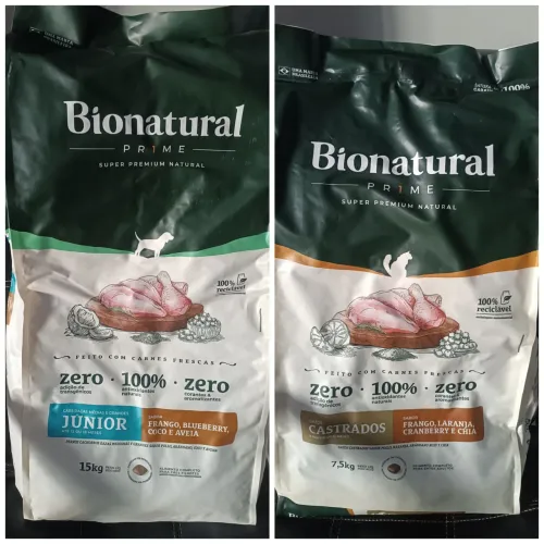 RAÇÃO SUPER PREMIUM NATURAL 