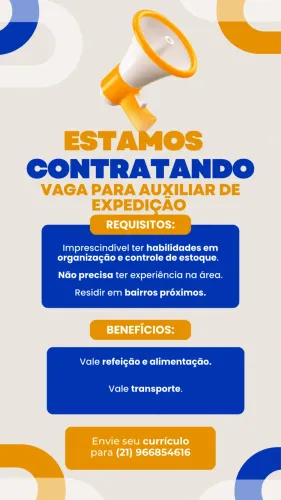 Vaga de emprego Niterói - Rio de Janeiro